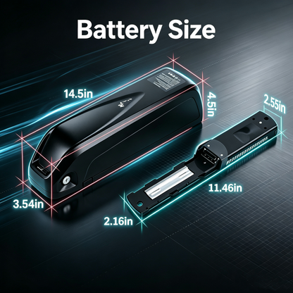 48V 13Ah Hailong Ebike Battery