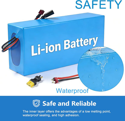 48V 10Ah Lithium-ion E-Bike Battery Pack