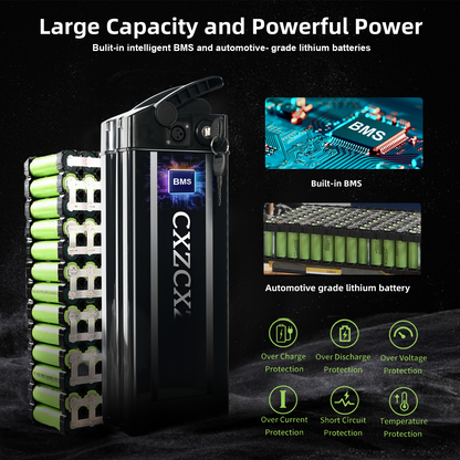 48V 20Ah Lithium-ion E-Bike Battery for Folding Electric Bikes