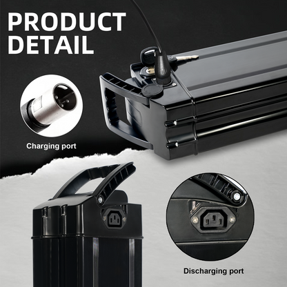 48V 10Ah Lithium-ion Battery for Folding E-Bikes