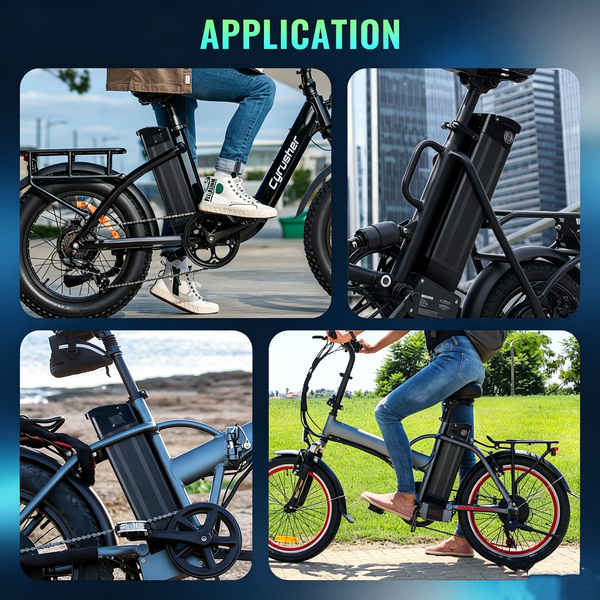 48V 13Ah E-Bike Lithium-ion Battery – High-Performance Power for Electric Bicycles