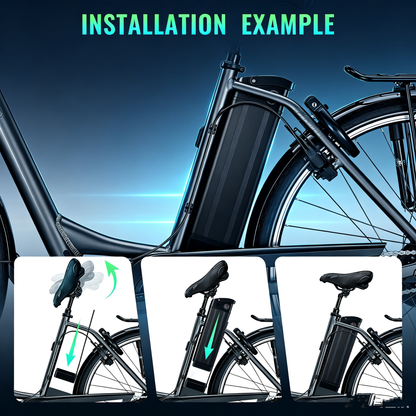48V 13Ah E-Bike Lithium-ion Battery – High-Performance Power for Electric Bicycles