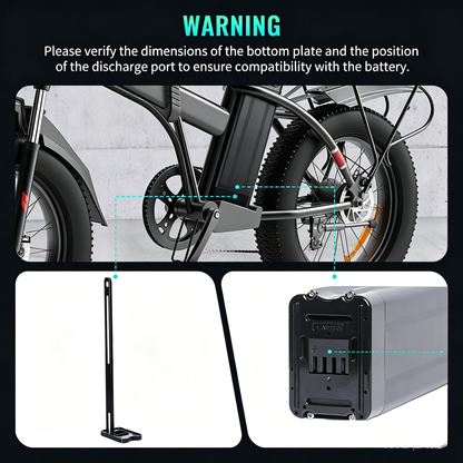 48V 13Ah E-Bike Lithium-ion Battery – High-Performance Power for Electric Bicycles